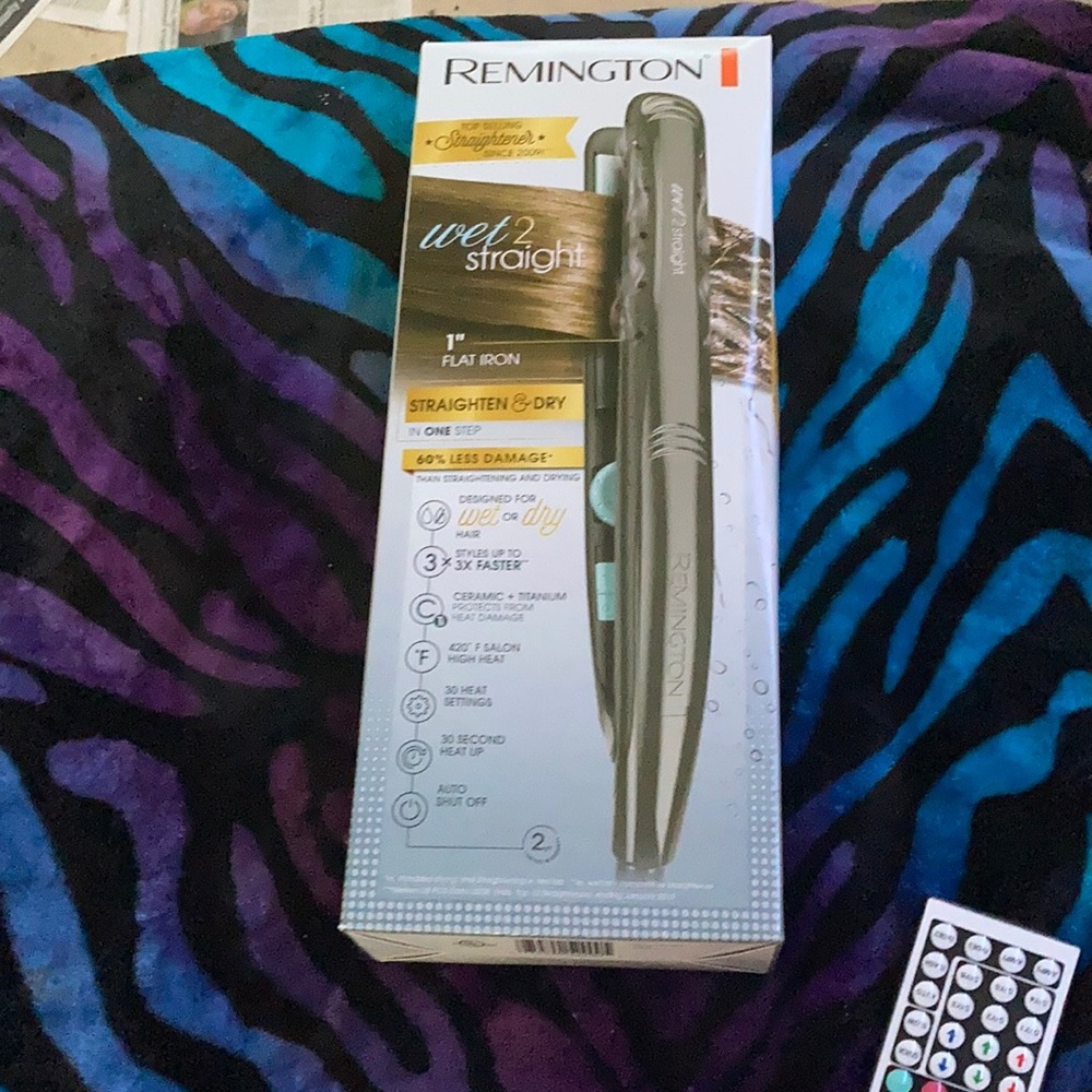 Brand new Remington wet 2 straight straightener